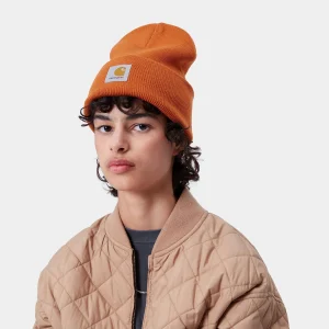 Clearance Carhartt WIP Acrylic Watch Hat Turmeric