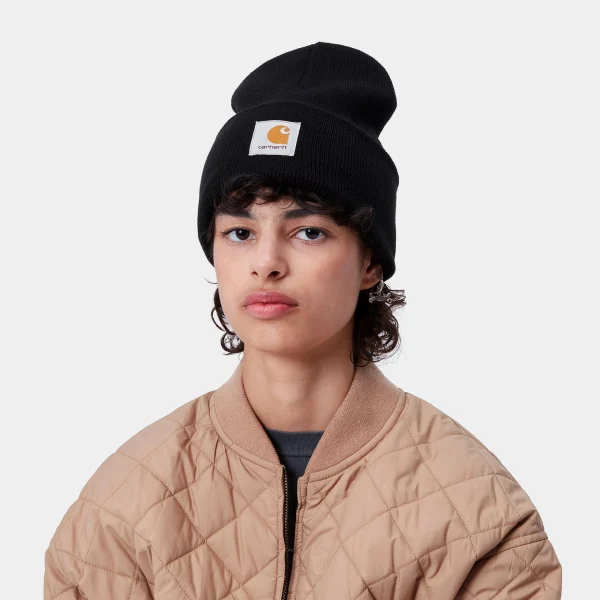 Fashion Carhartt WIP Acrylic Watch Hat Black