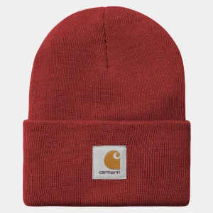 New Carhartt WIP Acrylic Watch Hat Scarlet