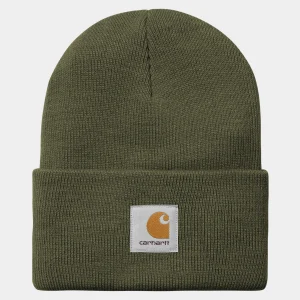 Cheap Carhartt WIP Acrylic Watch Hat Office Green