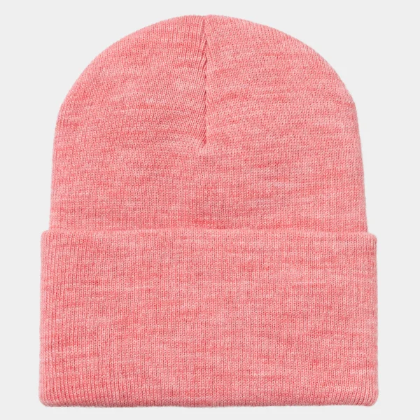 Shop Carhartt WIP Acrylic Watch Hat Dusty Rose Heather