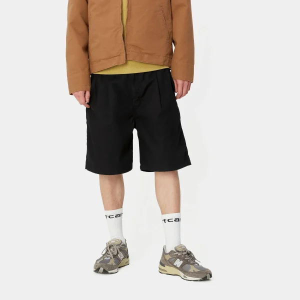 Cheap Carhartt WIP Albert Short Black