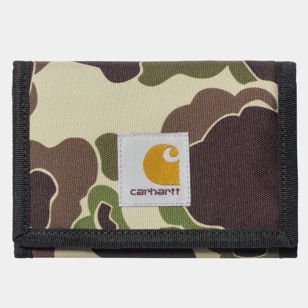 Best Carhartt WIP Alec Wallet Camo Duck, Green