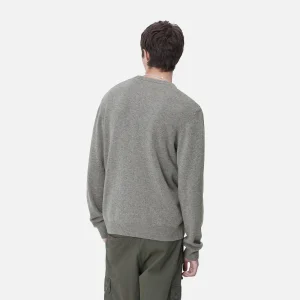 Fashion Carhartt WIP Alten Sweater Grey Heather