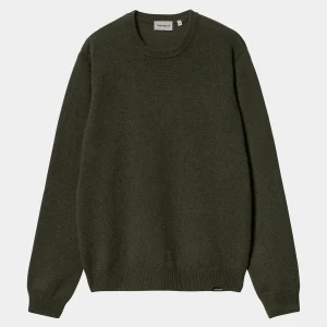 Discount Carhartt WIP Alten Sweater Office Green