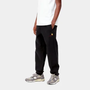 Clearance Carhartt WIP American Script Jogging Pant Black