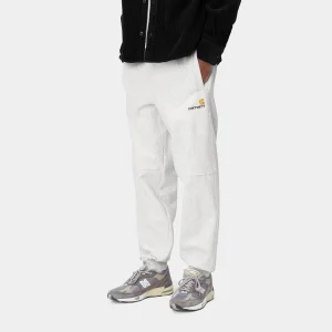 Flash Sale Carhartt WIP American Script Jogging Pant Ash Heather