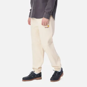 Best Sale Carhartt WIP American Script Jogging Pant Moonbeam