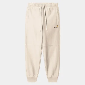 Best Sale Carhartt WIP American Script Jogging Pant Moonbeam