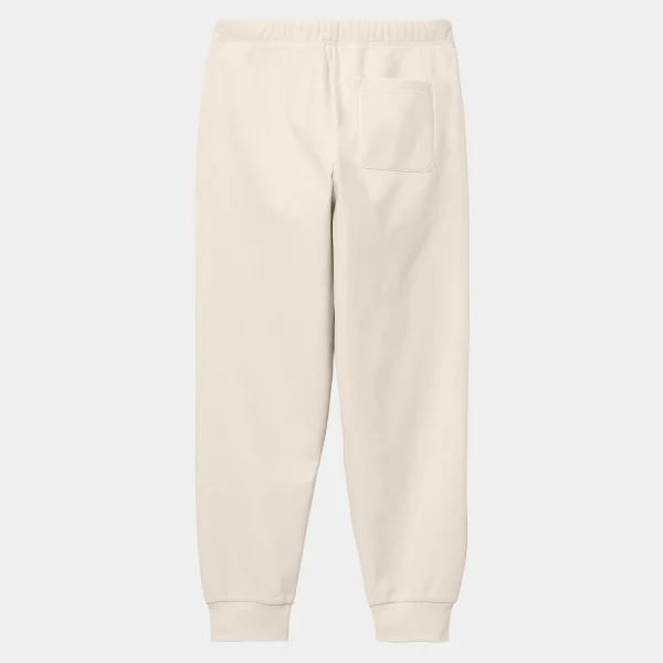 New Carhartt WIP American Script Jogging Pant Natural