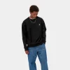 Sale Carhartt WIP American Script Sweatshirt Black