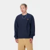 Hot Carhartt WIP American Script Sweatshirt Air Force Blue