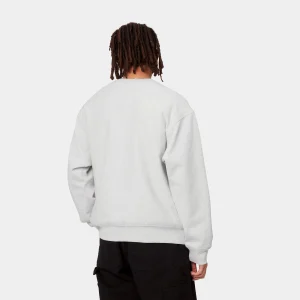 Online Carhartt WIP American Script Sweatshirt Ash Heather