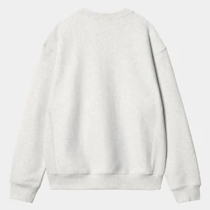 Online Carhartt WIP American Script Sweatshirt Ash Heather