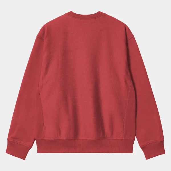 Online Carhartt WIP American Script Sweatshirt Tuscany