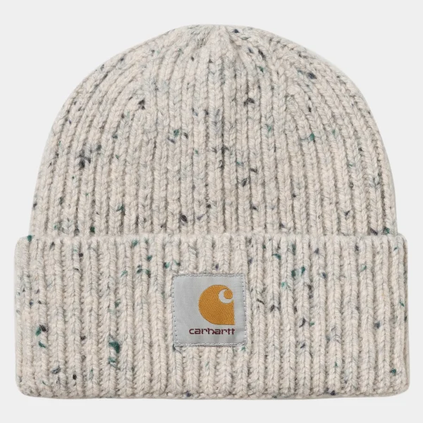 Cheap Carhartt WIP Anglistic Beanie Speckled Moonbeam