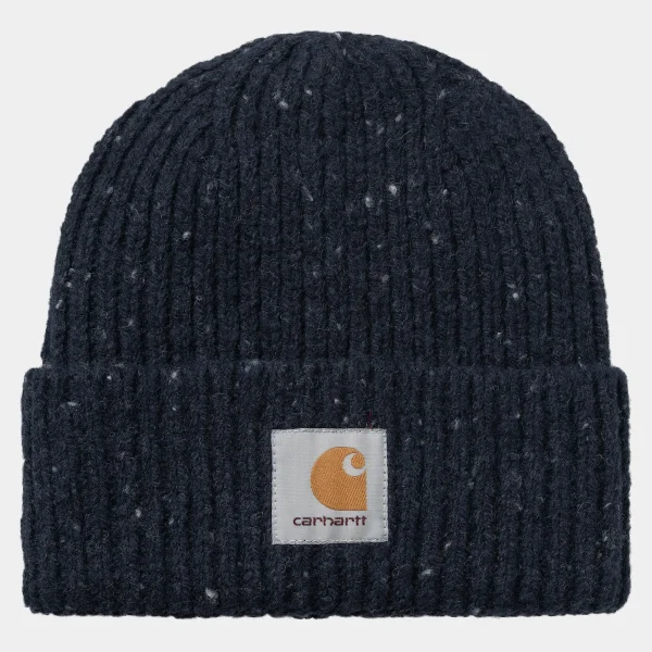 Cheap Carhartt WIP Anglistic Beanie Speckled Air Force Blue