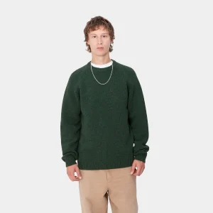 Store Carhartt WIP Anglistic Sweater Speckled Sycamore Tree