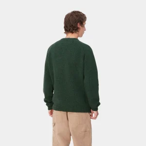 Store Carhartt WIP Anglistic Sweater Speckled Sycamore Tree