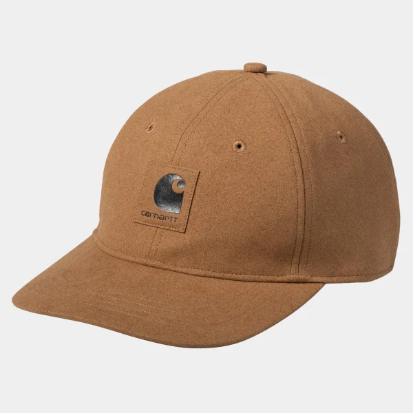 Discount Carhartt WIP Artificial Suede Cap Hamilton Brown