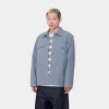 New Carhartt WIP Artificial Suede Michigan Coat Dove Grey