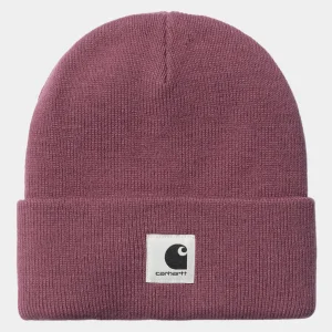 Cheap Carhartt WIP Ashley Beanie Dusty Fuchsia