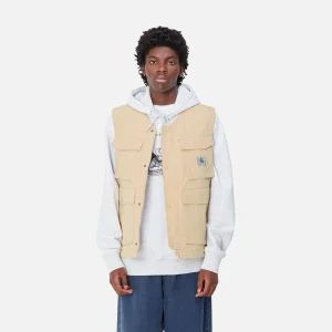 New Carhartt WIP Balto Vest Cornsilk