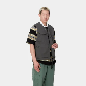 Shop Carhartt WIP Balto Vest Graphite