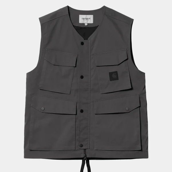 Shop Carhartt WIP Balto Vest Graphite