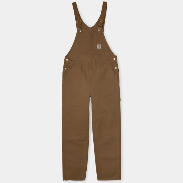 Fashion Carhartt WIP Bib Overall Hamilton Brown