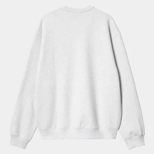 Cheap Carhartt WIP Billy Sweat Ash Heather