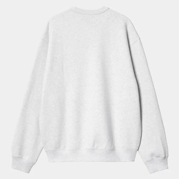 Cheap Carhartt WIP Billy Sweat Ash Heather