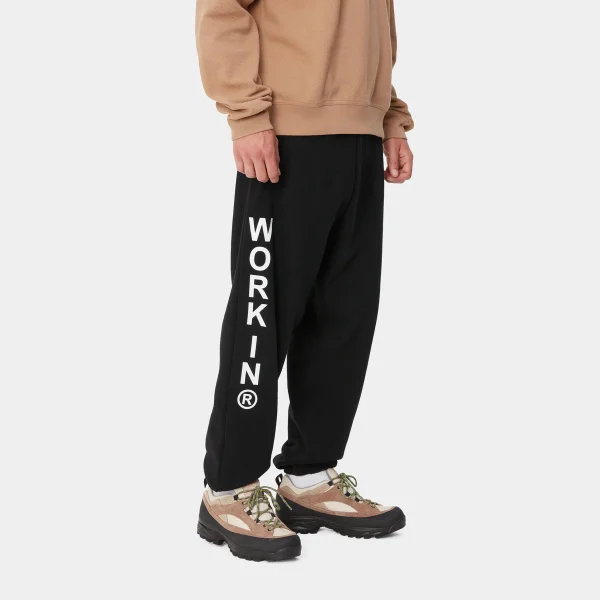 Store Carhartt WIP Body Of Work Sweat Pant Black / White