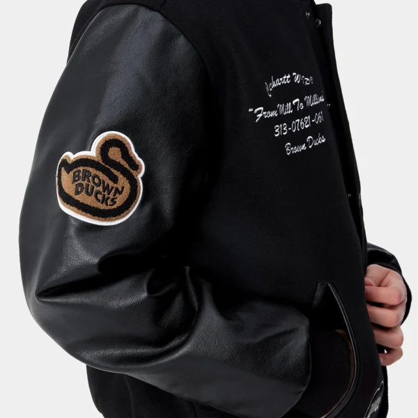 Store Carhartt WIP Brown Ducks Bomber Black / Black