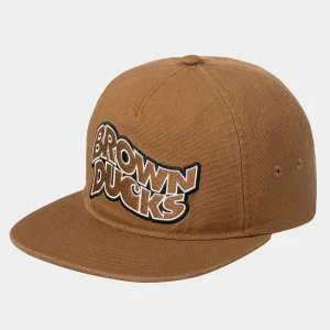 Cheap Carhartt WIP Brown Ducks Cap Hamilton Brown