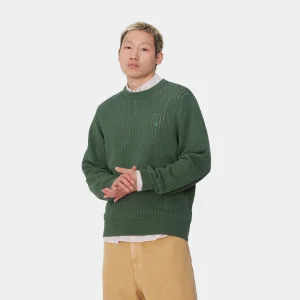 New Carhartt WIP Calen Sweater Duck Green