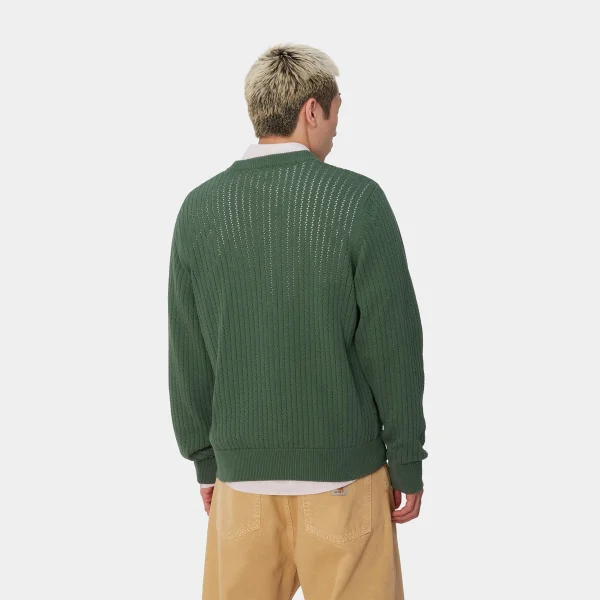 New Carhartt WIP Calen Sweater Duck Green