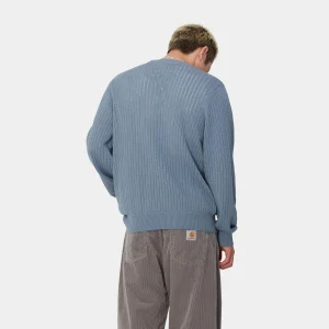 Cheap Carhartt WIP Calen Sweater Misty Sky