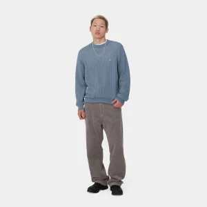 Cheap Carhartt WIP Calen Sweater Misty Sky