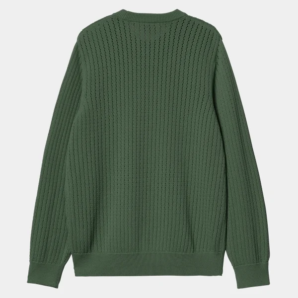 New Carhartt WIP Calen Sweater Duck Green