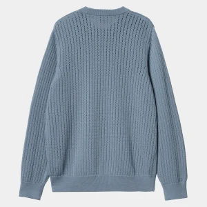 Cheap Carhartt WIP Calen Sweater Misty Sky