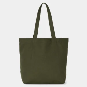 Online Carhartt WIP Canvas Graphic Tote Basics Print, Office Green