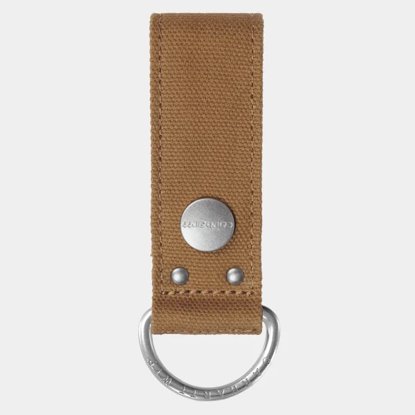 Hot Carhartt WIP Canvas Keyholder Hamilton Brown