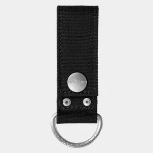 New Carhartt WIP Canvas Keyholder Black