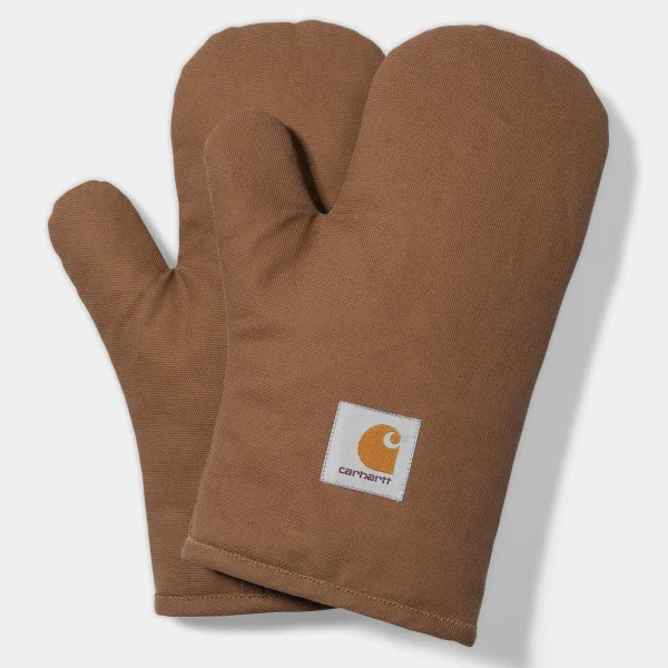 Best Carhartt WIP Canvas Oven Mitt Set Hamilton Brown