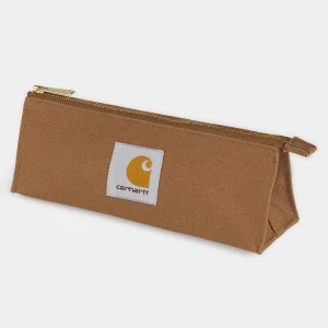 Online Carhartt WIP Canvas Pencil Case Hamilton Brown