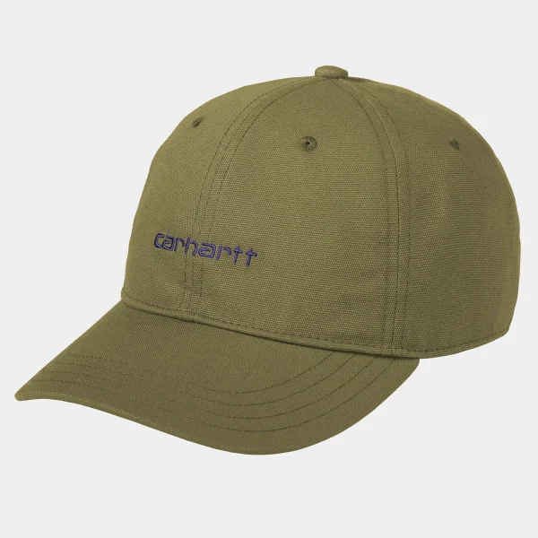 Flash Sale Carhartt WIP Canvas Script Cap Capulet / Aura