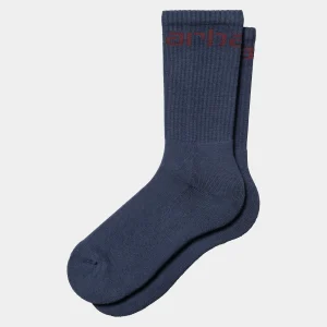 Fashion Carhartt WIP Carhartt Socks Air Force Blue / Malbec