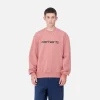 Cheap Carhartt WIP Carhartt Sweatshirt Dusty Rose / Sycamore Tree