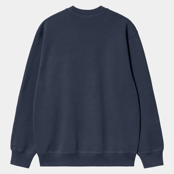 Cheap Carhartt WIP Carhartt Sweatshirt Air Force Blue / Malbec